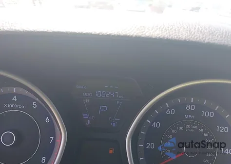 2012 Hyundai Elantra Limited (Ulsan Plant) from USA, damaged, VIN KMHDH4AE6CU231330